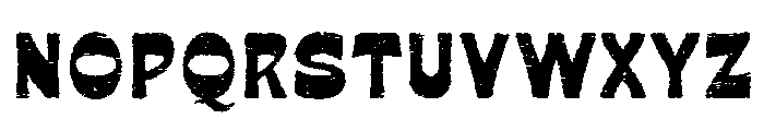 Baquera Aged Font LOWERCASE