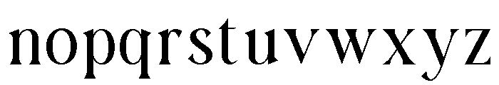 Barabella Regular Font LOWERCASE