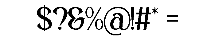 Baradha Font OTHER CHARS