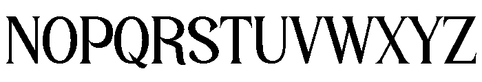 Baradha Font UPPERCASE