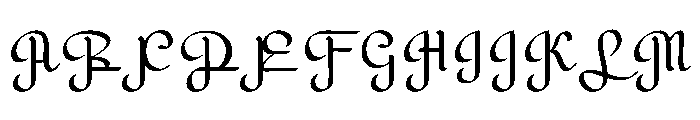 Barakallah Font UPPERCASE
