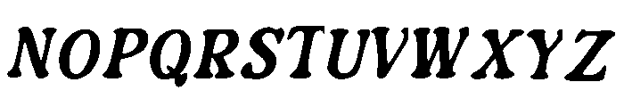 Barbeled_Dragon Font UPPERCASE