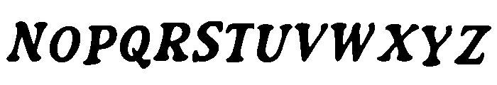 Barbeled_Dragon Font LOWERCASE