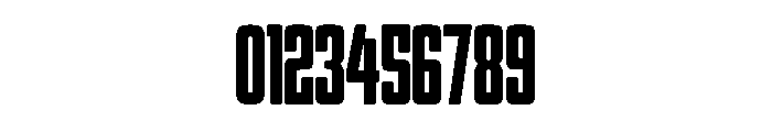 Barber Regular Font OTHER CHARS