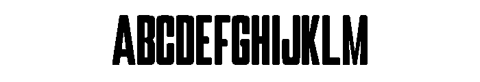 Barber Regular Font UPPERCASE