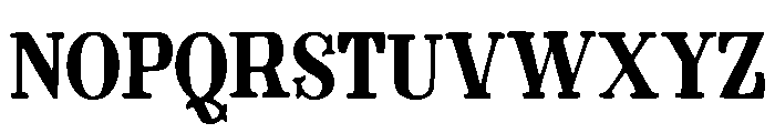 Barberry Font UPPERCASE