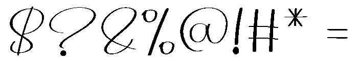 Barbie Autography Font OTHER CHARS