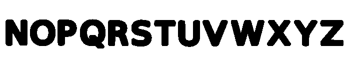 Barbie Bold Regular Font UPPERCASE