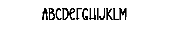 Barbie Brother Font UPPERCASE