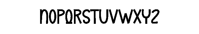 Barbie Brother Font LOWERCASE