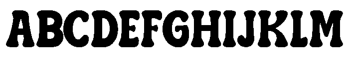 Barbie Bubble Regular Font UPPERCASE