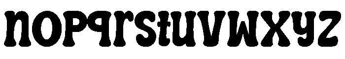 Barbie Bubble Regular Font LOWERCASE