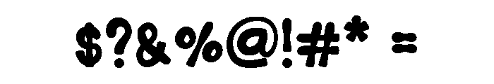 Barbie Display Regular Font OTHER CHARS