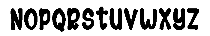 Barbie Display Regular Font UPPERCASE
