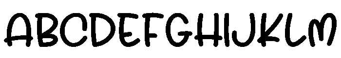 Barbie Easter Regular Font UPPERCASE