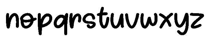 Barbie Easter Regular Font LOWERCASE