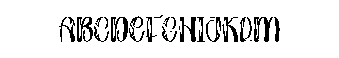 Barbie Friend Font UPPERCASE