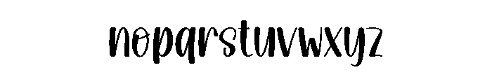 Barbie Handmade Font LOWERCASE