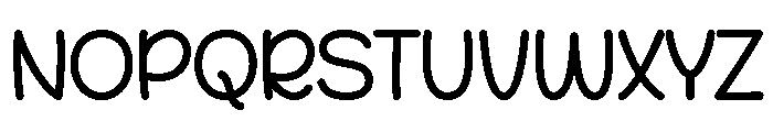 Barbie Jumps Regular Font LOWERCASE