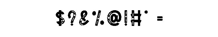 Barbie Mockup Font OTHER CHARS