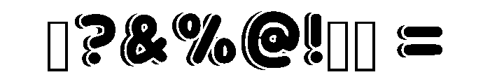 Barbie Smile Regular Font OTHER CHARS