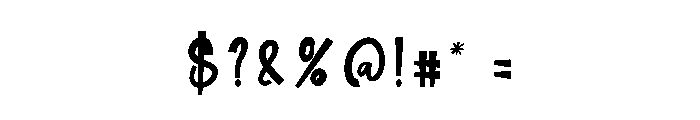 Barbie Walking Font OTHER CHARS