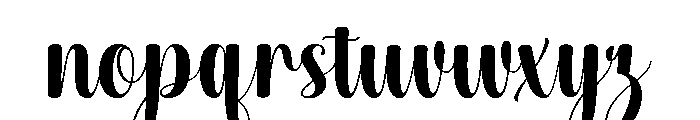BarbieHailey Font LOWERCASE