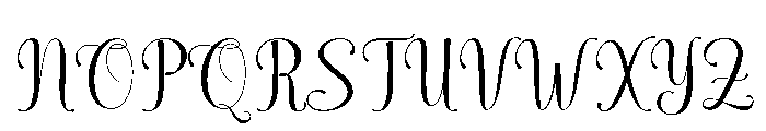 BarbieMaphia Font UPPERCASE