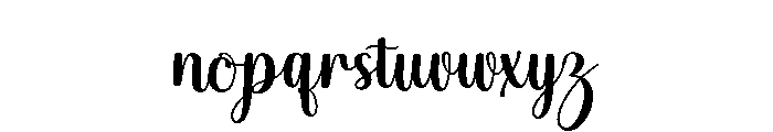 BarbieMaphiaBold Font LOWERCASE