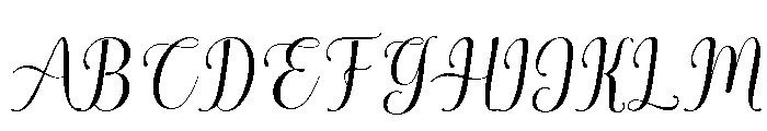 BarbieMaphiaItalic Font UPPERCASE