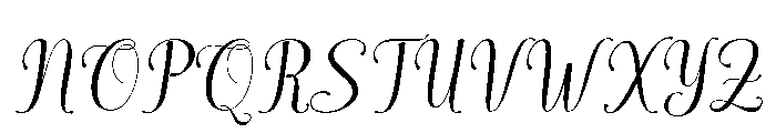 BarbieMaphiaItalic Font UPPERCASE