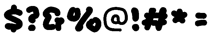 Barbik Color Font OTHER CHARS