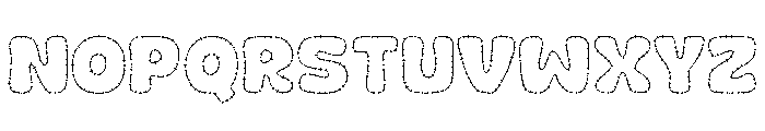 Barbik Stroke Font LOWERCASE
