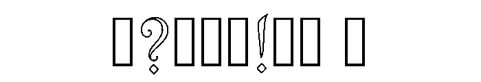 Barbs Regular Font OTHER CHARS