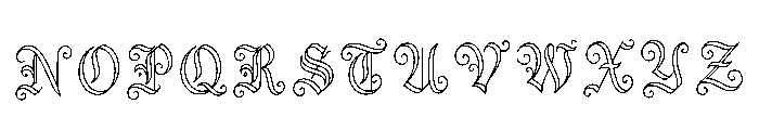 Barbs Regular Font LOWERCASE