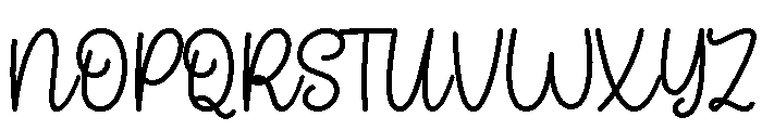 Bardiges Font UPPERCASE