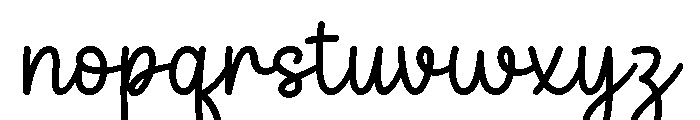 Bardiges Font LOWERCASE