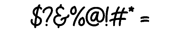 Barepino-Regular Font OTHER CHARS