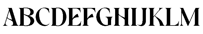 Bareya Font UPPERCASE