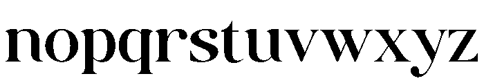Bareya Font LOWERCASE