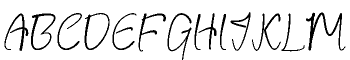 Bargoli Font UPPERCASE
