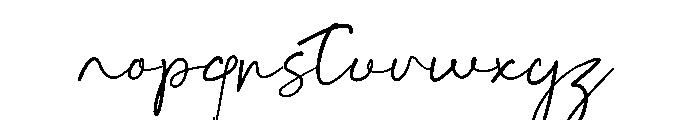Bargoli Font LOWERCASE