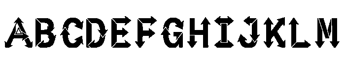 Bari Regular Font UPPERCASE
