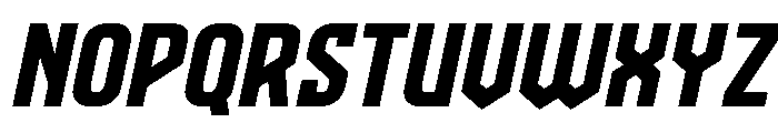 Barista Italic Font UPPERCASE