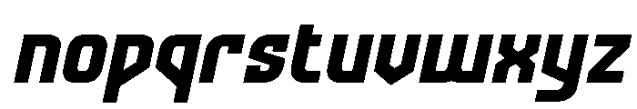 Barista Italic Font LOWERCASE
