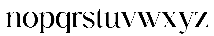 Barklie Font LOWERCASE