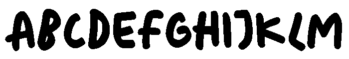 Barkovic One Font UPPERCASE