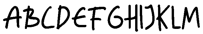 Barkovic Two Font UPPERCASE