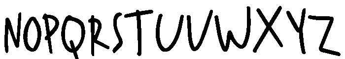 Barkovic Two Font UPPERCASE