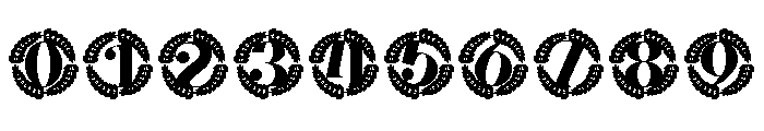 Barlena Monogram Font OTHER CHARS